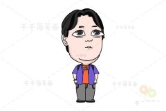 漫威系列人物角色 内德利兹简笔画