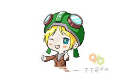 手游第五人格之求生者机械师 游戏人物简笔画