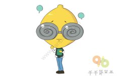 水果宝贝柠老师简笔画