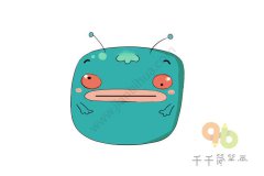 水果宝贝虫博士简笔画