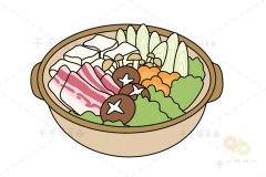 美味又温馨的火锅简笔画大全  超级实用 吃货们