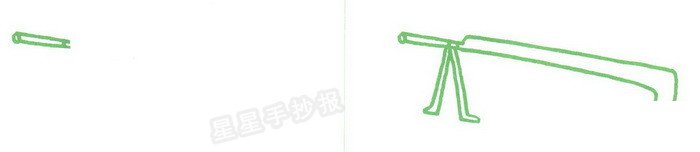 瞄具机枪简笔画