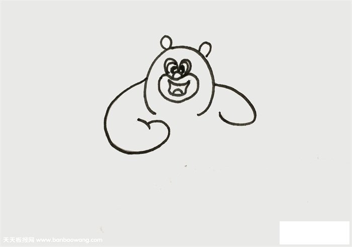 熊二怎么画