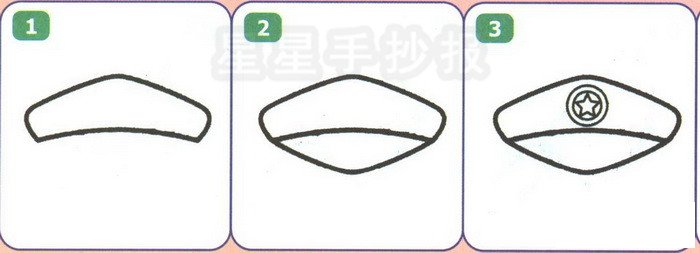 帽子简笔画