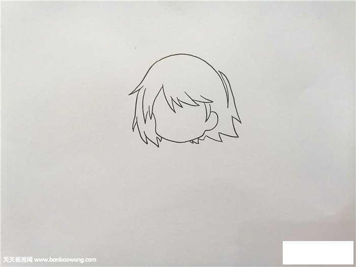 魔女宅急便简笔画教程