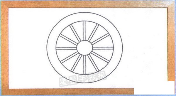 车轱辘简笔画