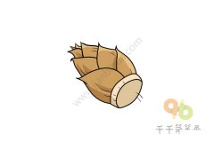 简单的小竹笋简笔画图片