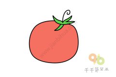 简单的番茄简笔画