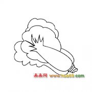 蔬菜简笔画│白菜4