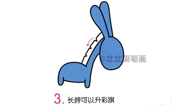 毛驴简笔画画法_怎么画毛驴的简笔画
