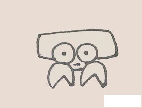 寄居蟹简笔画