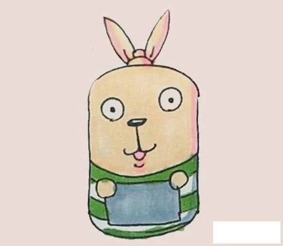 越狱兔简笔画
