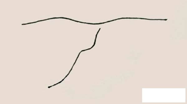 鹤简笔画的画法步骤图