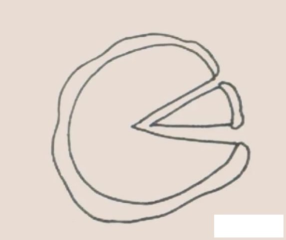 披萨简笔画