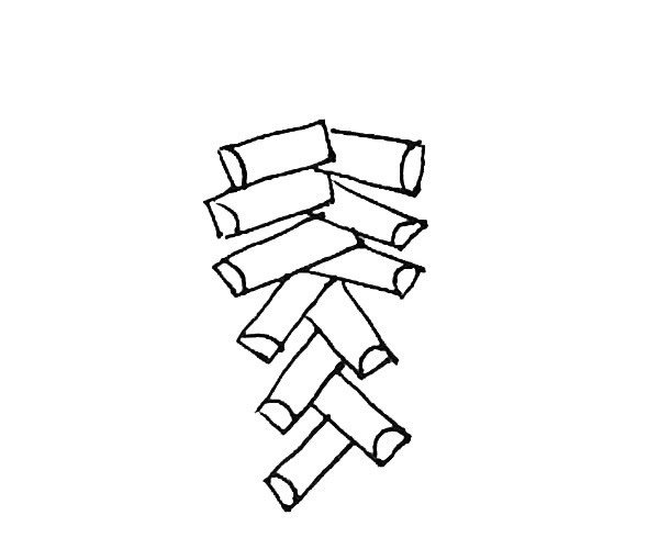 鞭炮简笔画