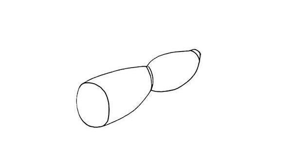 莲藕简笔画