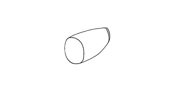 莲藕简笔画