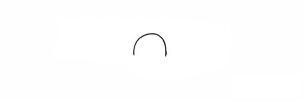卡通水母简笔画