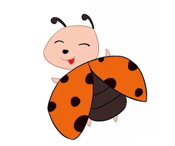 卡通七星瓢虫简笔画图片