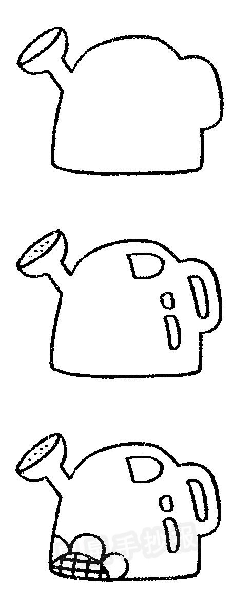 水壶简笔画
