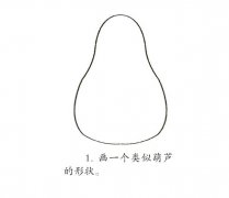 卡通企鹅简笔画彩色图片