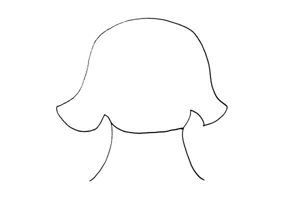 蘑菇房简笔画