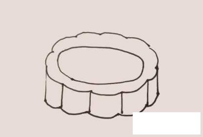 月饼简笔画