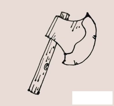 斧子简笔画