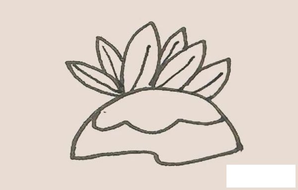 狗尾巴草简笔画图片