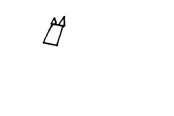 木马椅简笔画