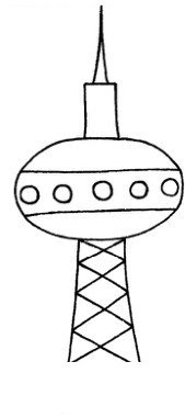 塔简笔画简单画法