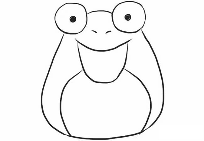 青蛙简笔画