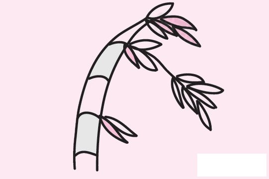 竹子简笔画图片