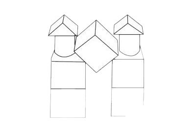 积木简笔画图片大全作品三