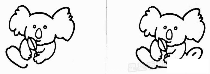 考拉简笔画