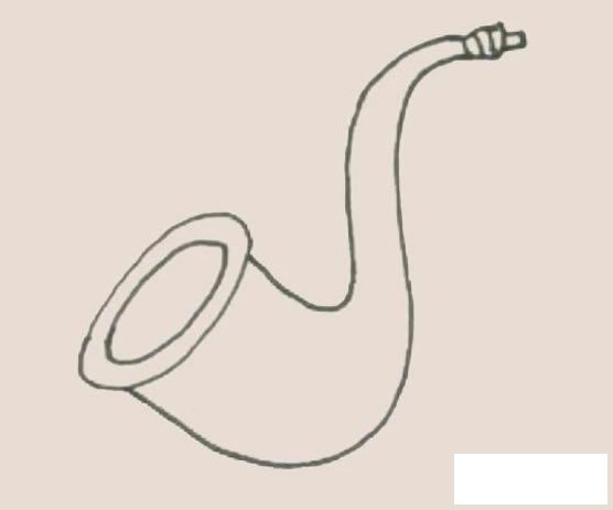 萨克斯简笔画