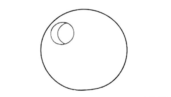 小猪气球简笔画
