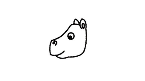 犀牛简笔画