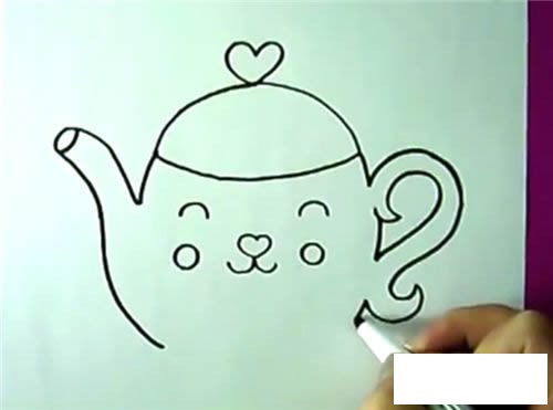 茶壶简笔画