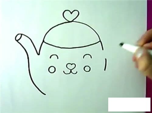 茶壶简笔画