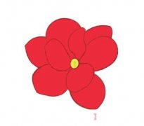 玉兰花的画法步骤图带颜色 玉兰花简笔画图片