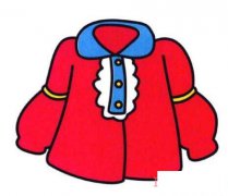 幼儿园女生上衣简笔画 涂色上衣怎么画简单