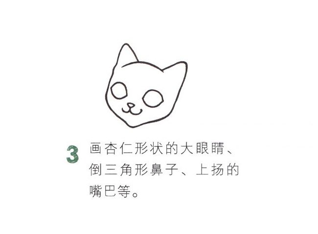 可爱小猫简笔画图片