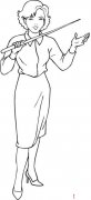 关于老师的简笔画