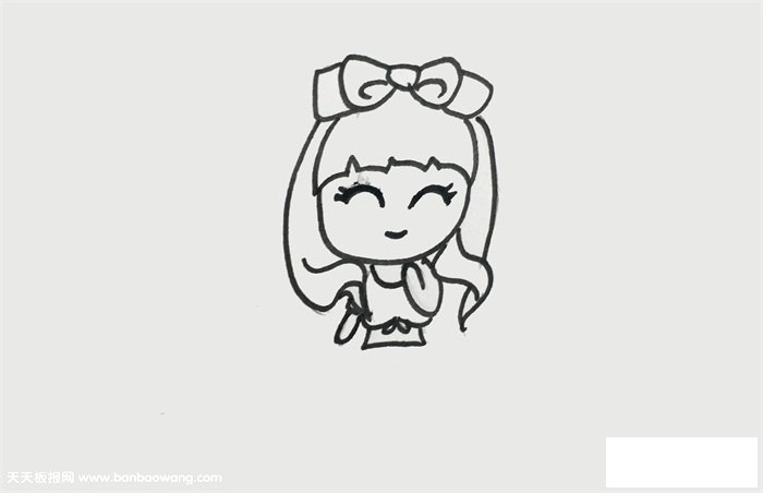 怎么画美少女