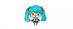 初音怎么画全身