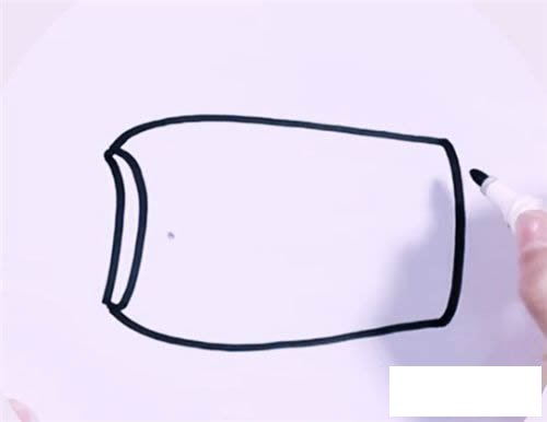 灯笼鱼简笔画图片