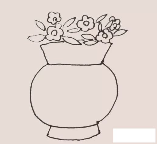 花瓶简笔画