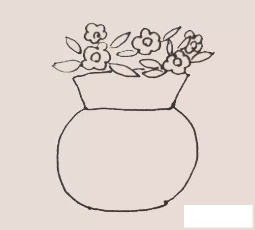 花瓶简笔画