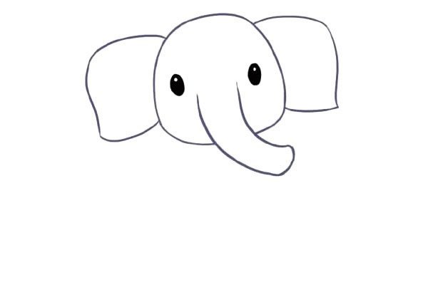 大象简笔画